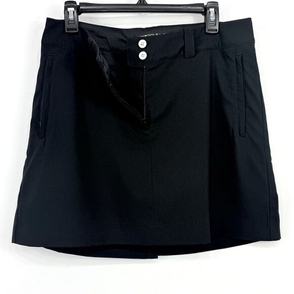 Nike Golf Tour Black Dri Fit Performance Athletic Skort - Picture 4 of 16